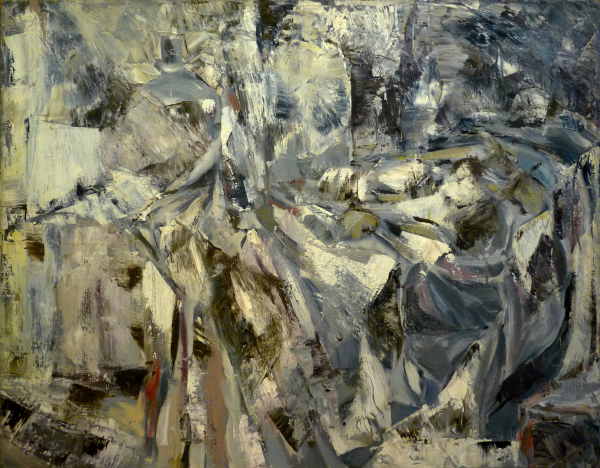 "Still-Life With Drapery #1",
1957, 24.5 x 32